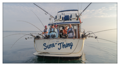 Excursions de pêche guidées de printemps et d'automne — Sure-Thing Sportfishing – Sure-Thing Sportfishing